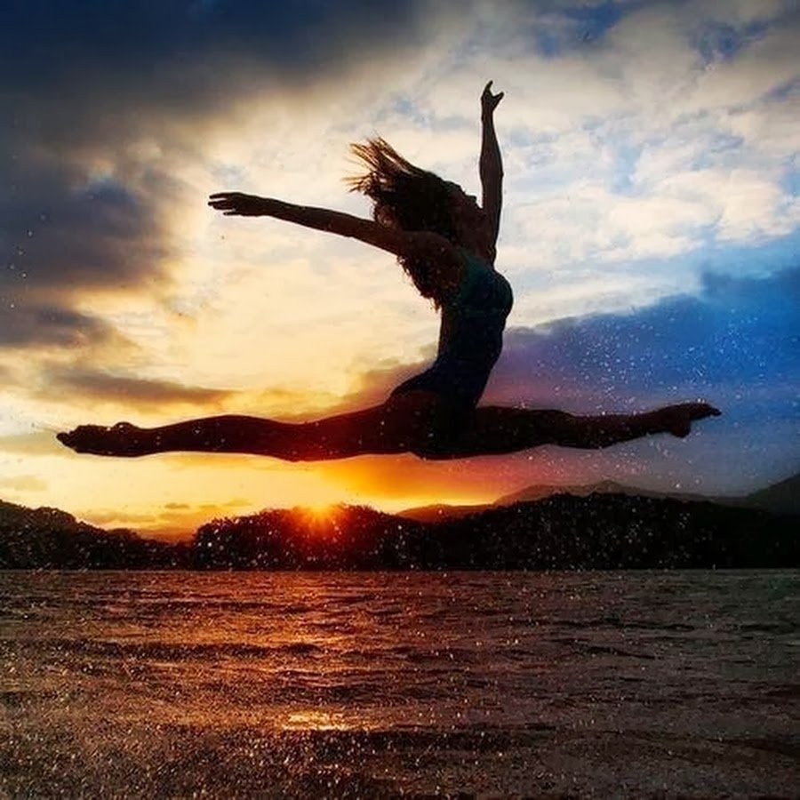 Красивый прыжок