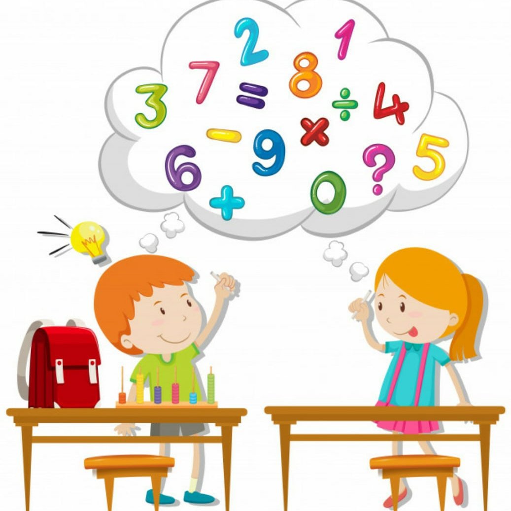 Клипарт математика для детей