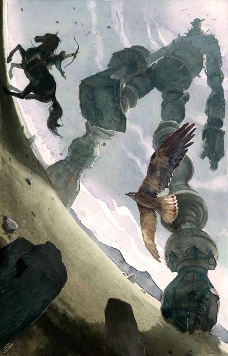 В тени Колосса арты