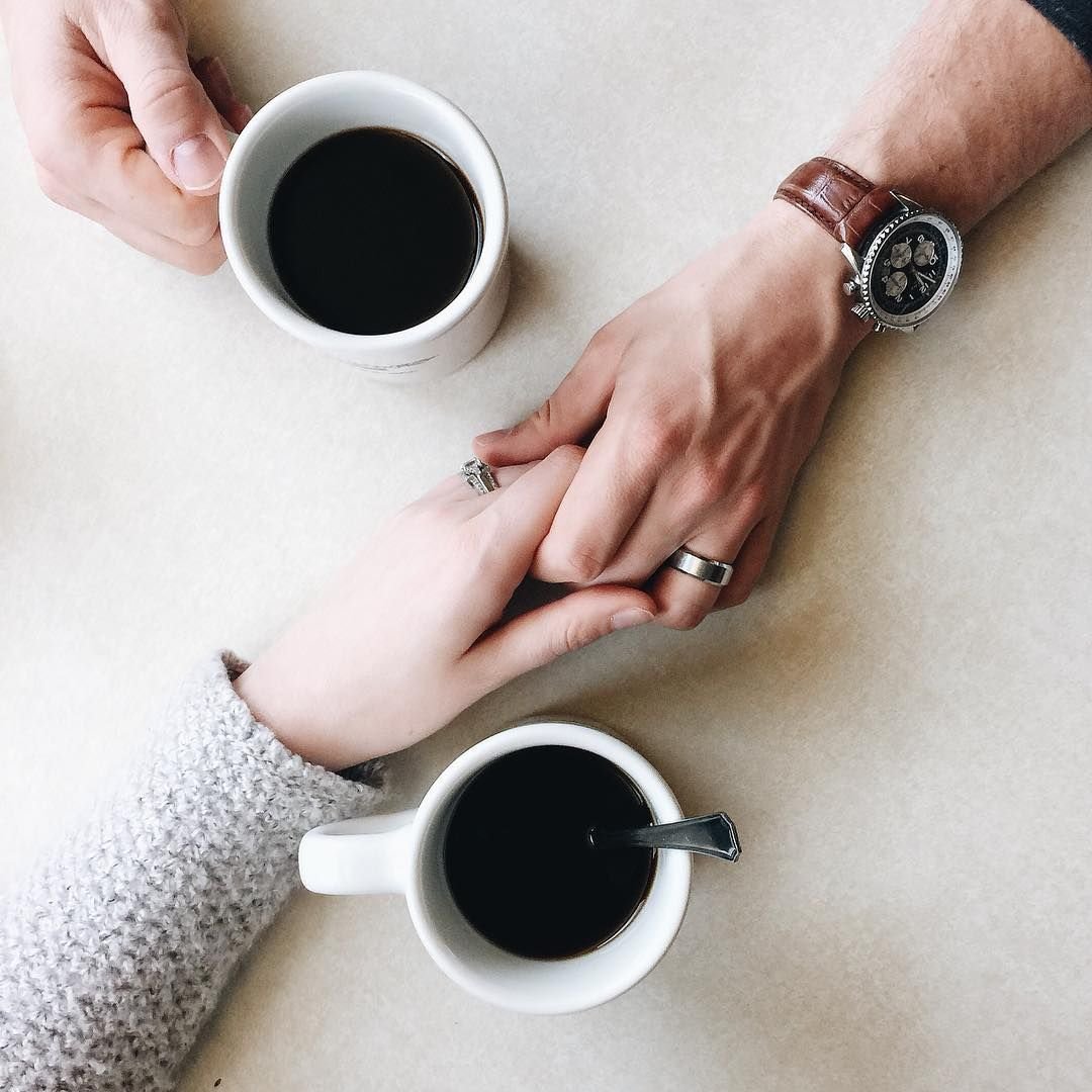 Кофе с любимым мужчиной