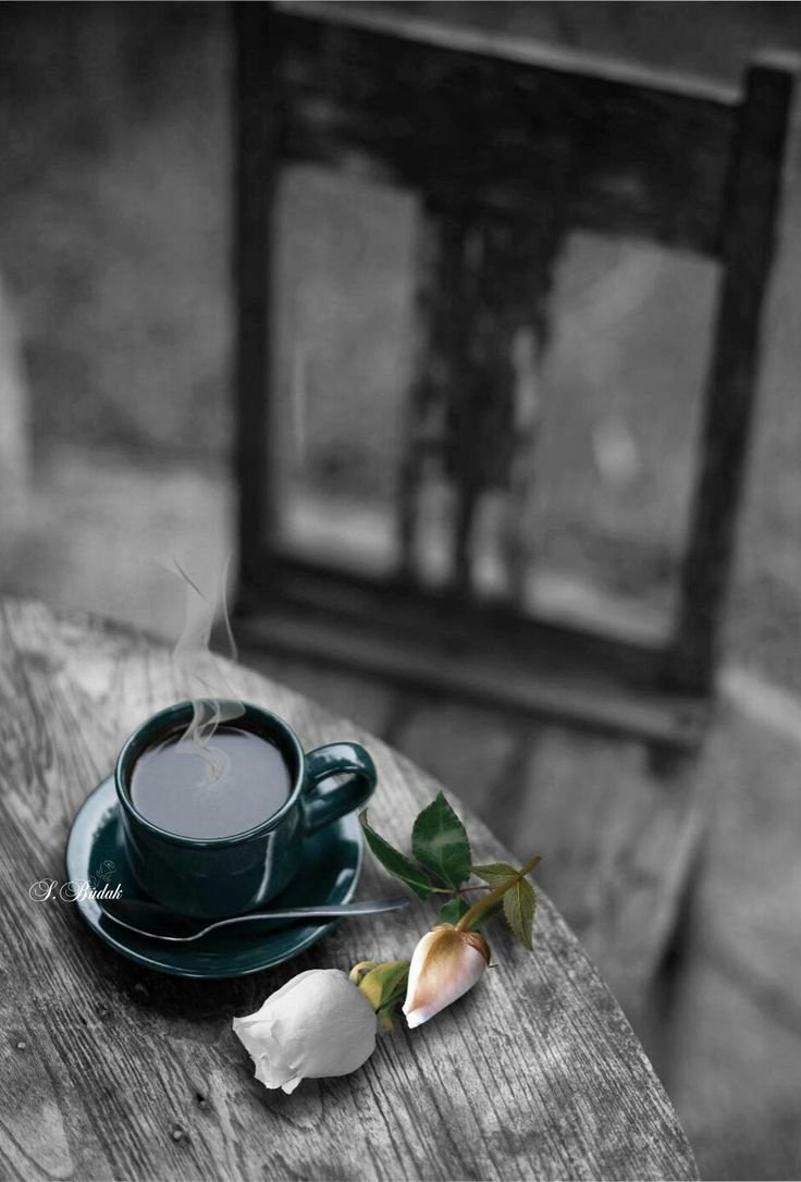 Доброе утро черно белое