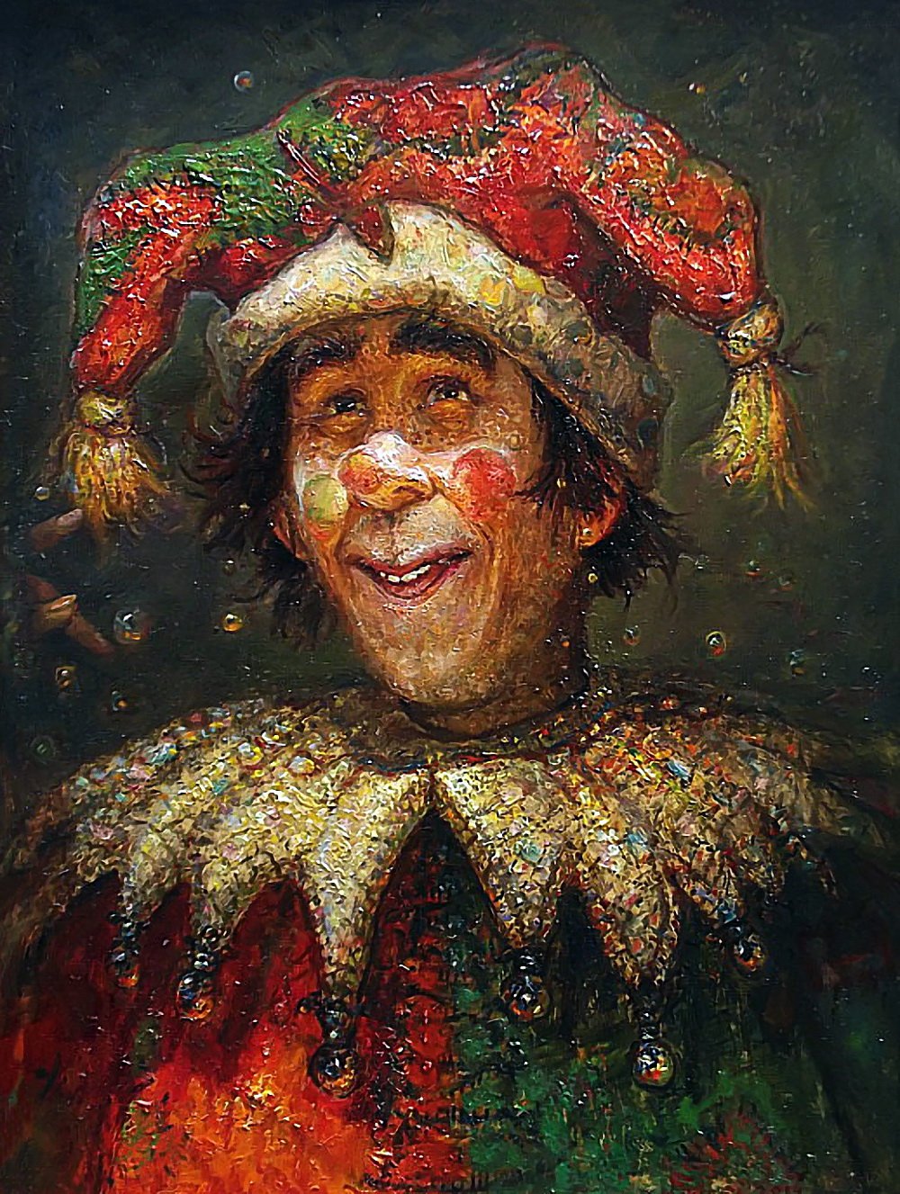 Петрушка персонаж Скоморох