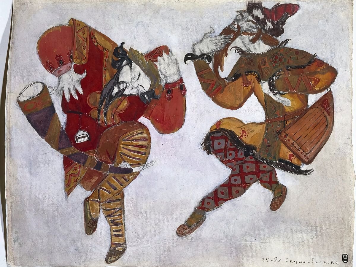 Скоморохи на Масленицу