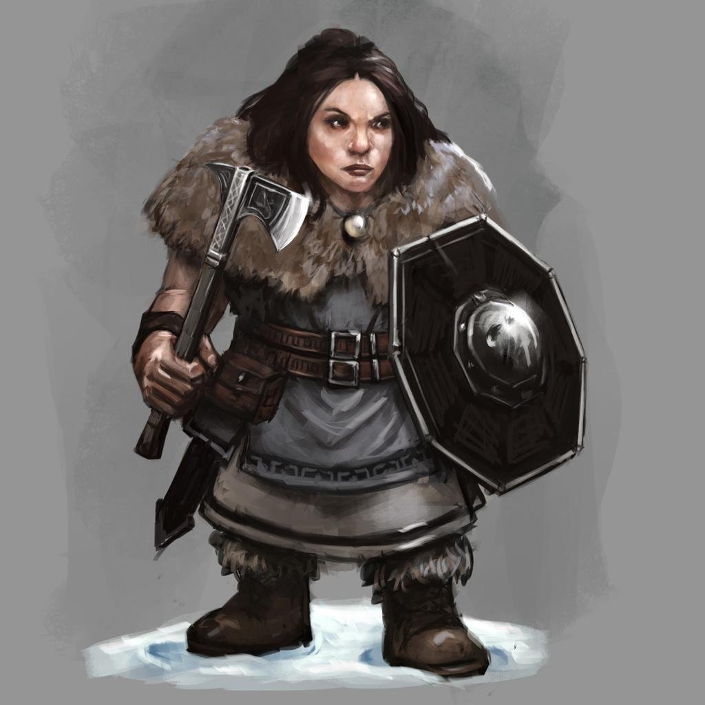 Дварф Гном женщина