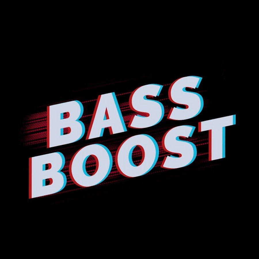 Надпись BASSBOOSTED