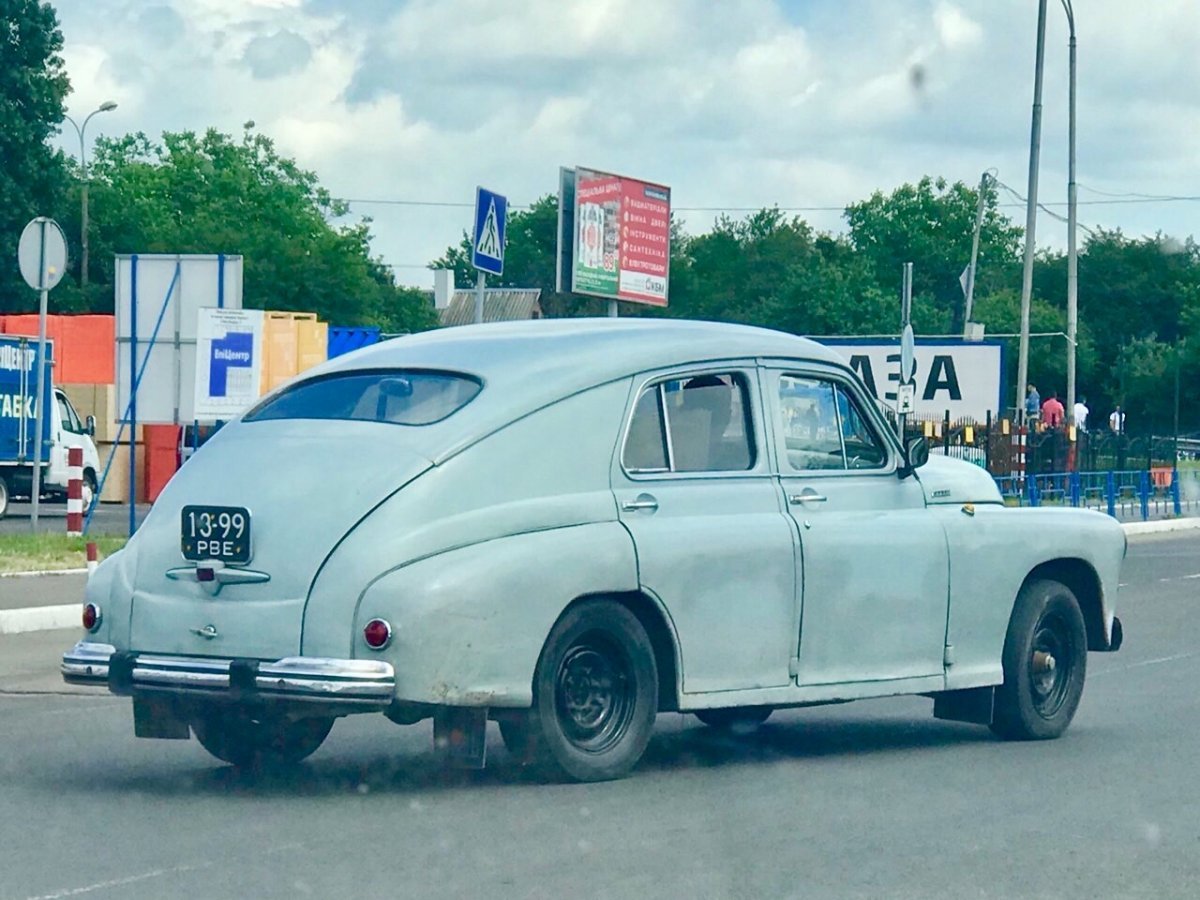 ГАЗ м20 победа тюнингованная