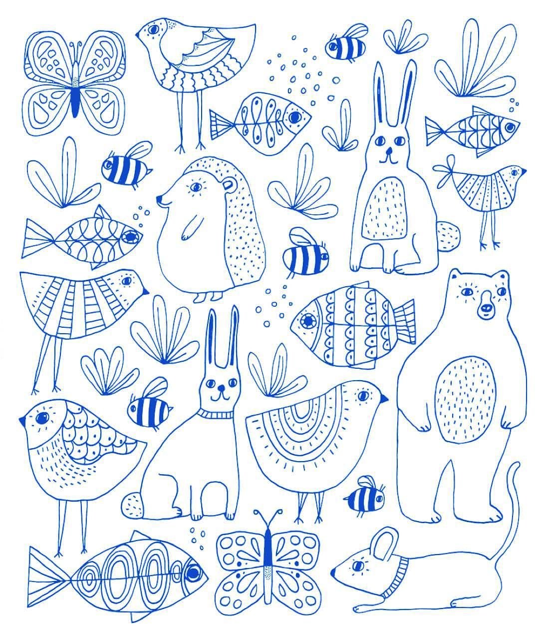 Дудлинг каракули