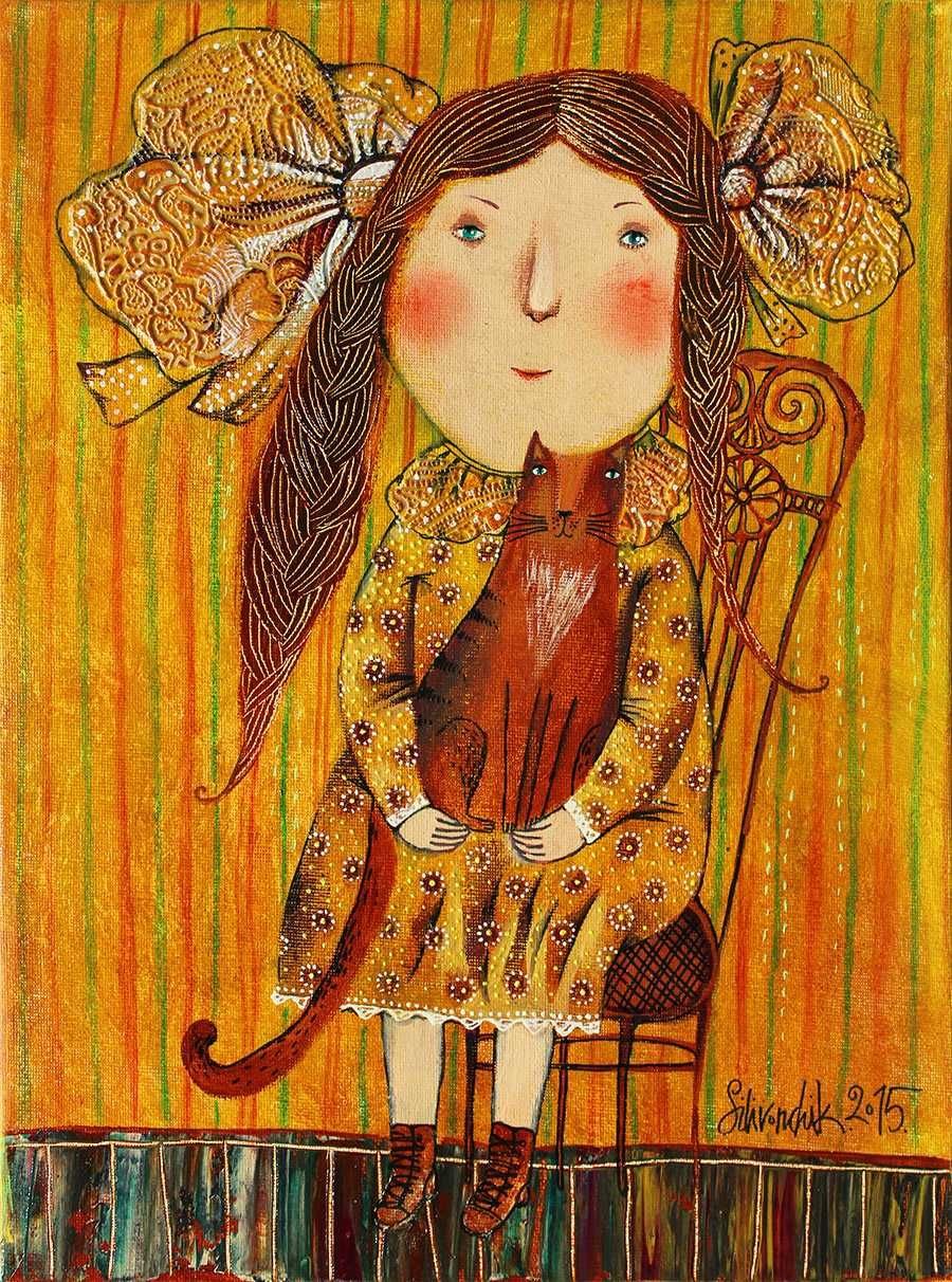 Наивное искусство Анна Силивончик