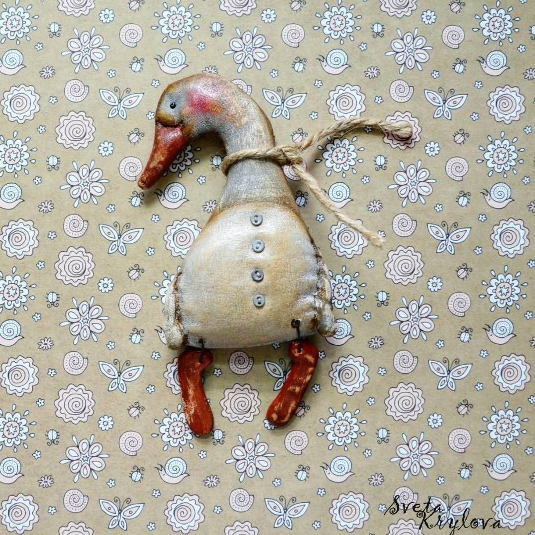 Игрушки в технике грунтованный текстиль