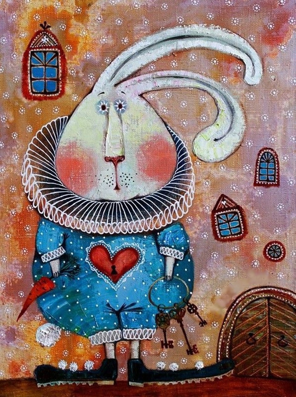 Наивное искусство Анна Силивончик