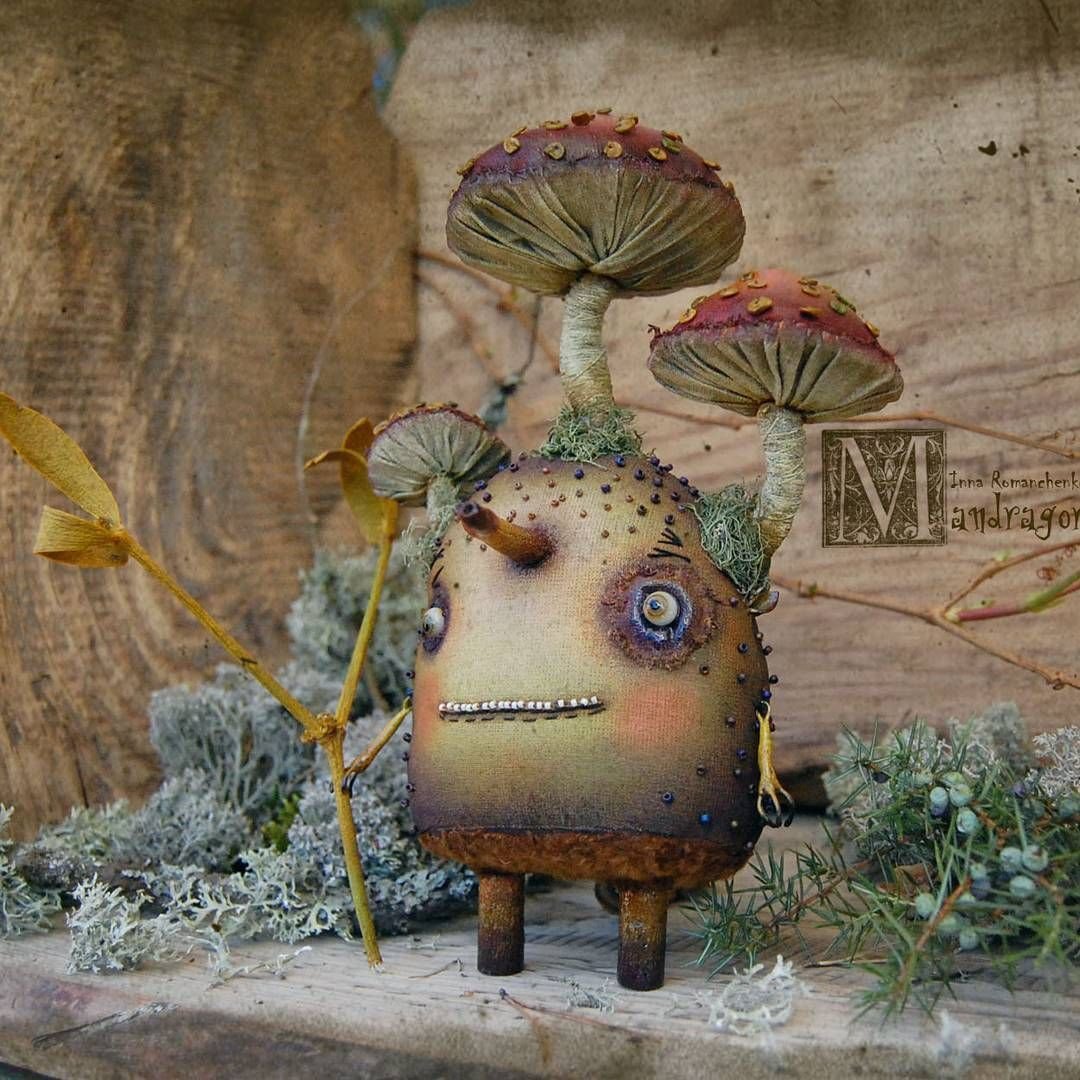 Необычные текстильные игрушки