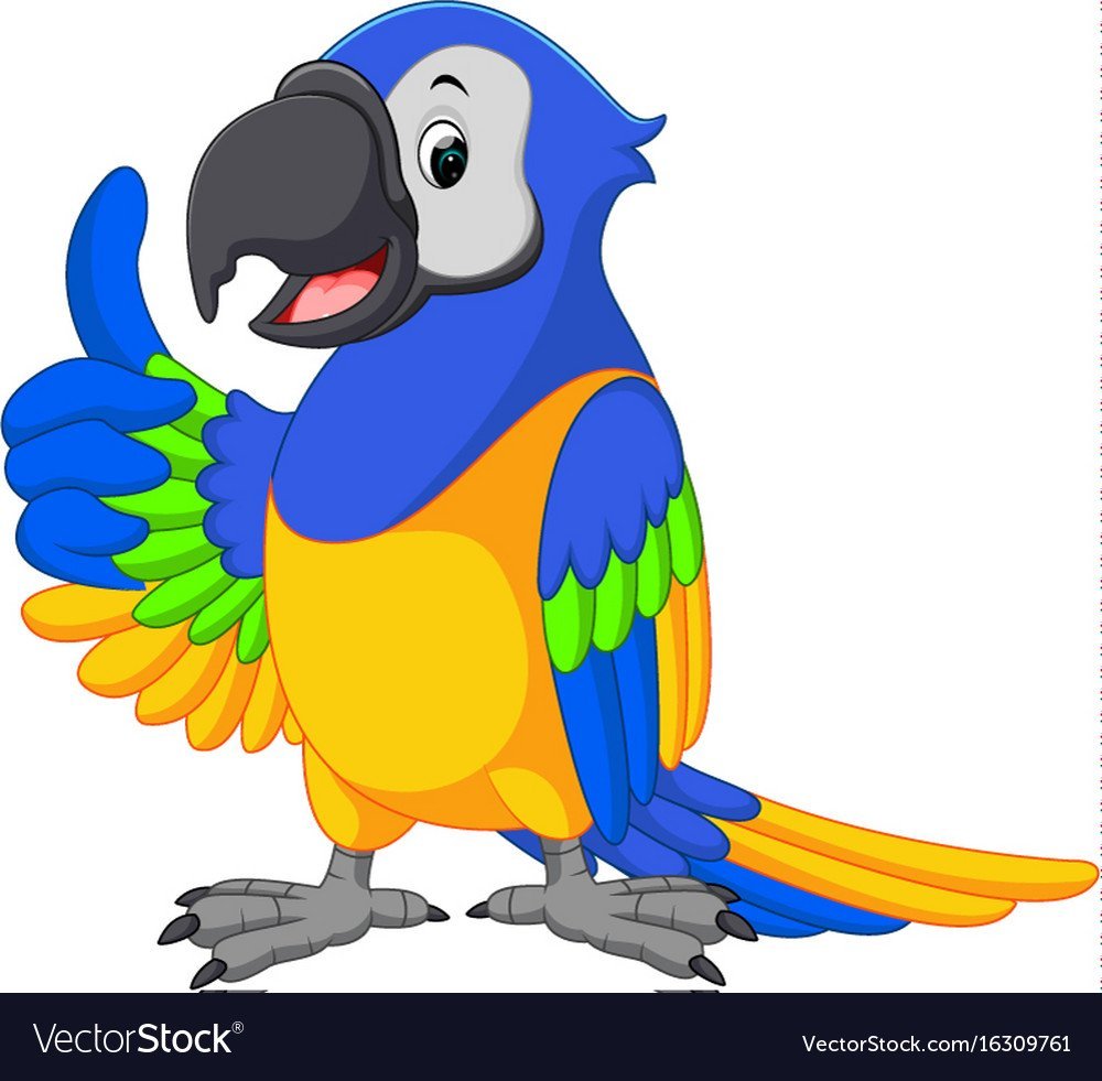 Ара мультяшный