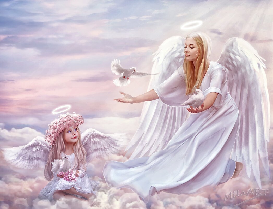 Теперь ангел