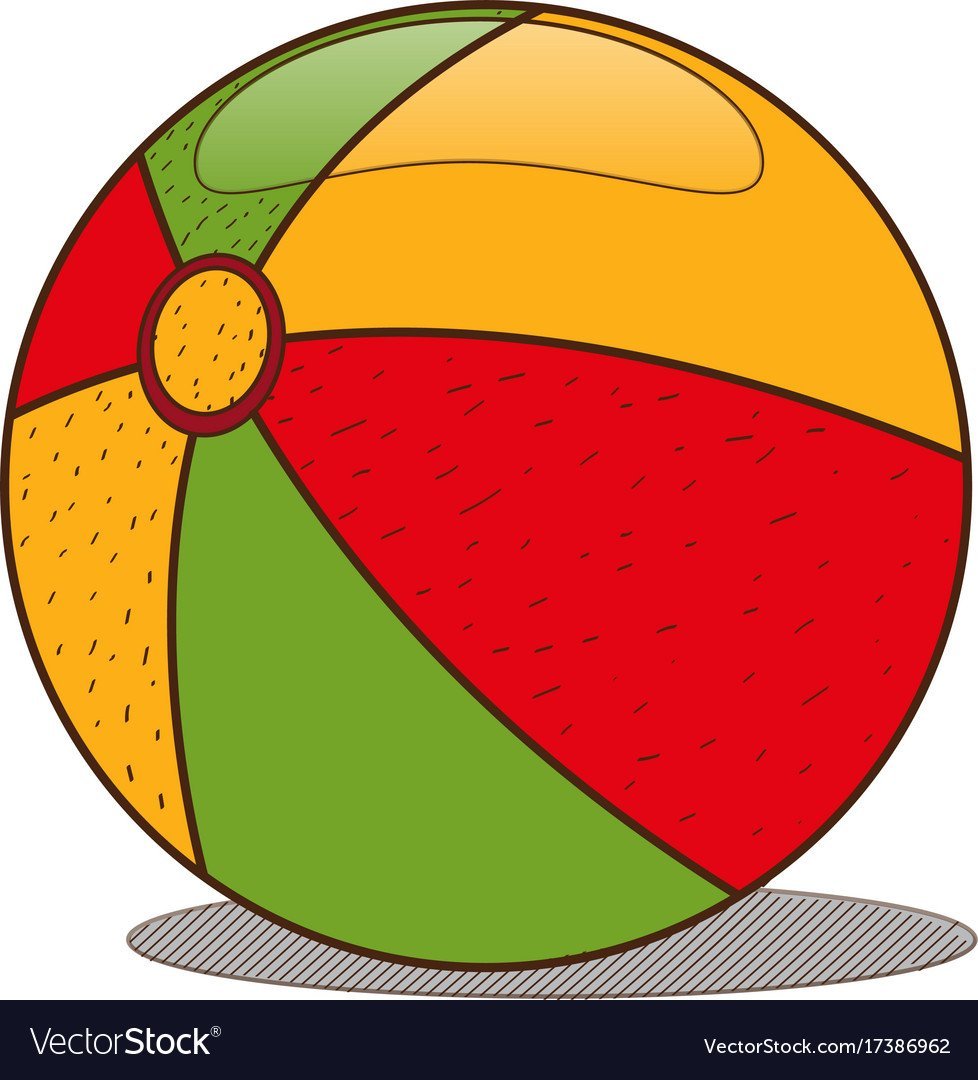 Мяч игрушка рисунок для детей