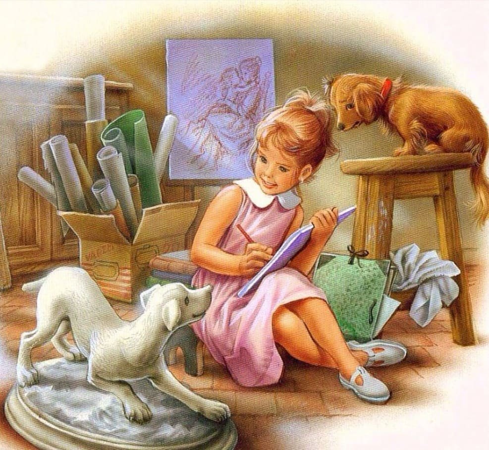 Художник Марсель Марльер картины