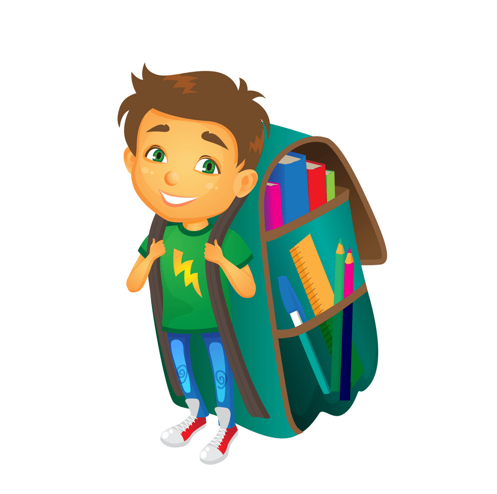 Мальчик с портфелем