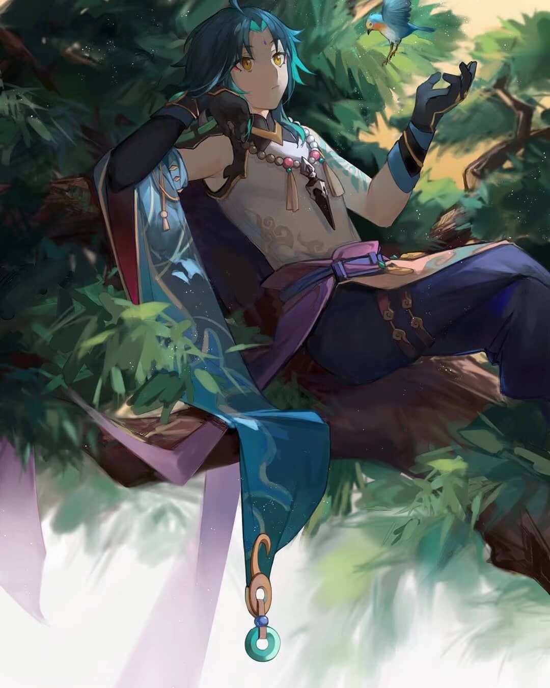 Сяо Геншин Импакт арт