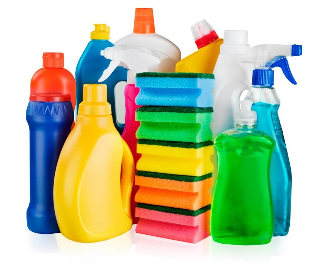 Посуда бытовая химия