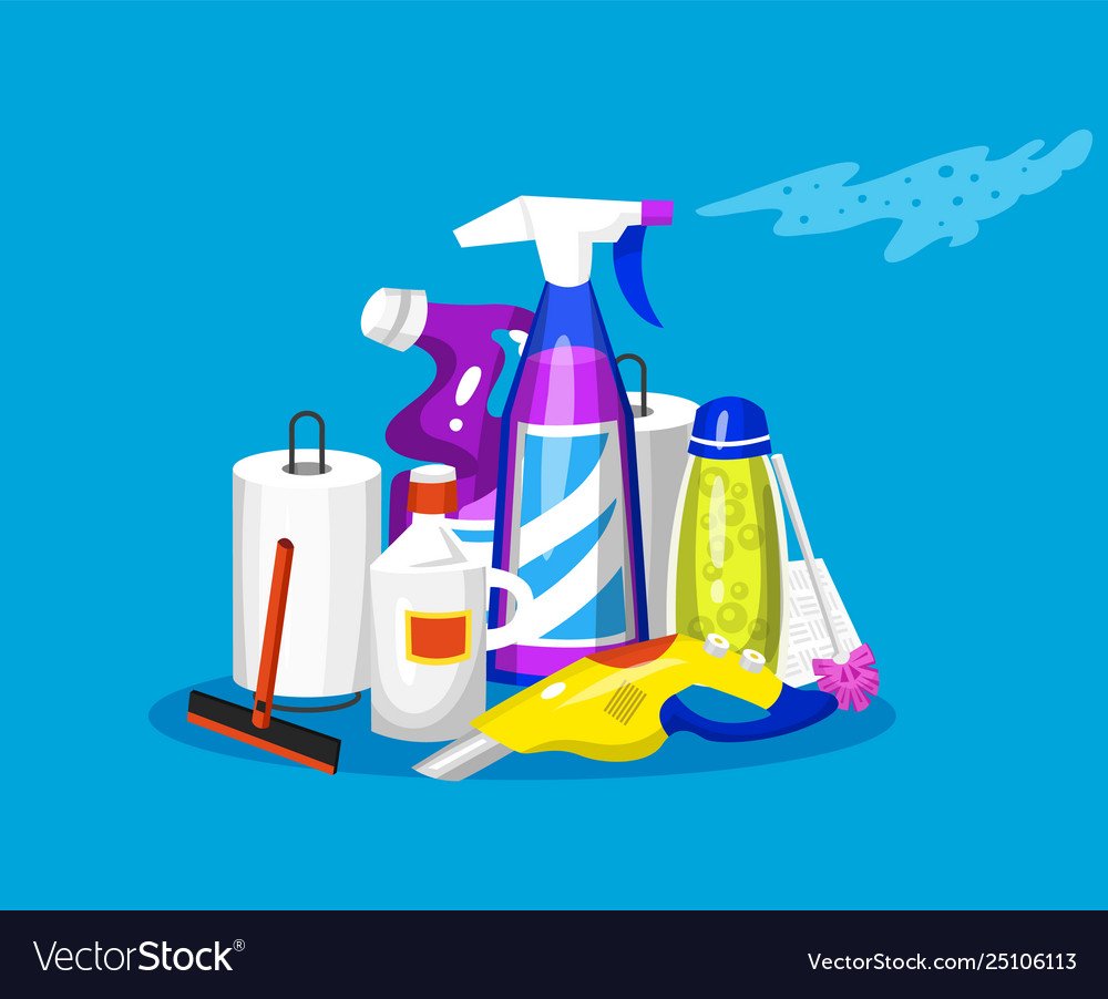 Бытовая химия вектор