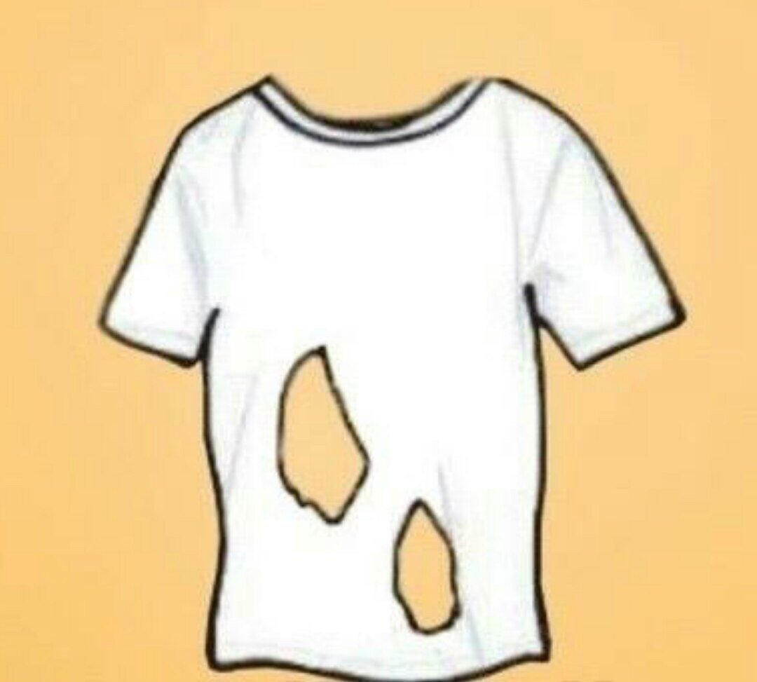 Сколько дырок в майке