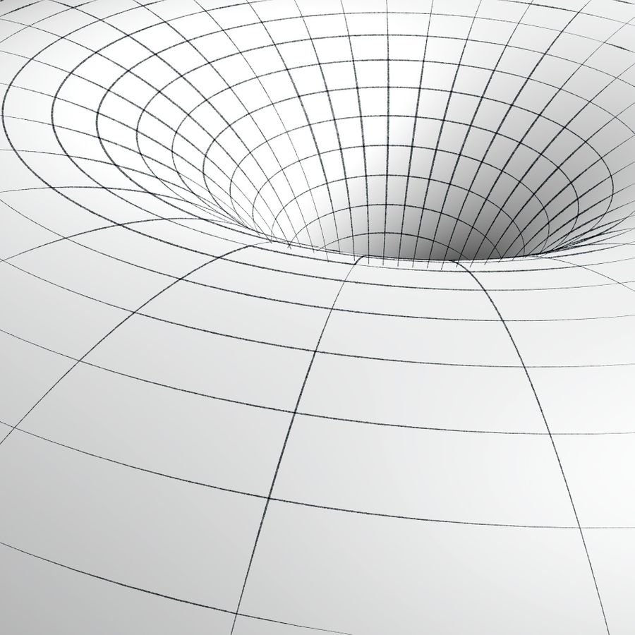 Черная дыра карандашом