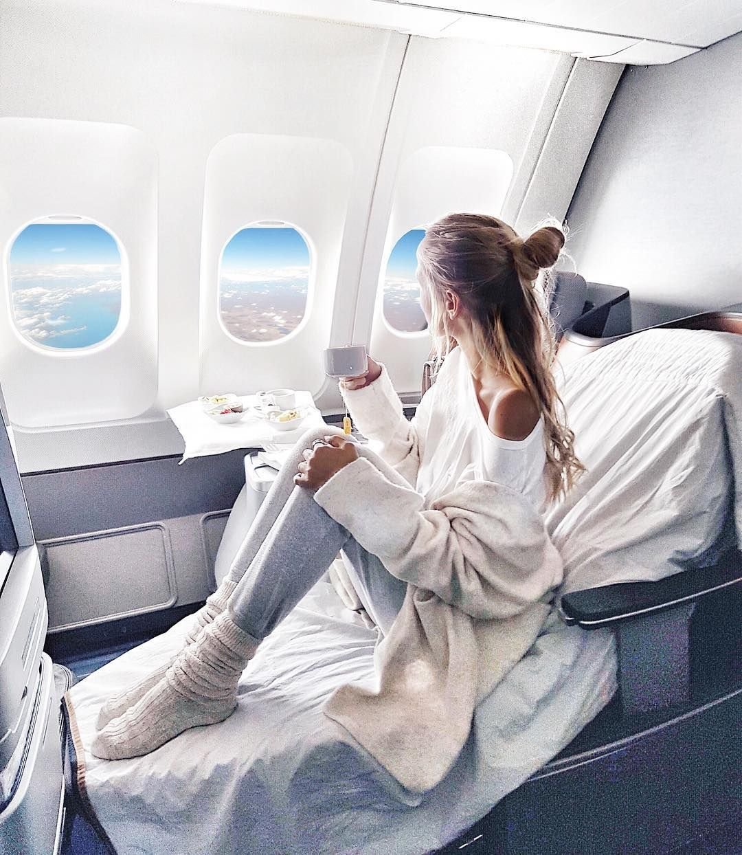 Лечу в самолете