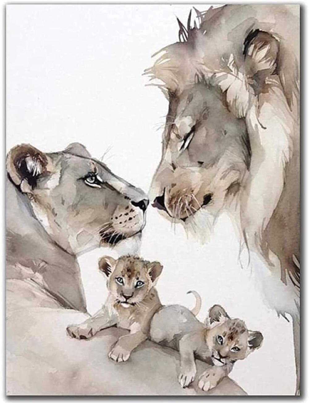 Наталья Каданцева акварель звери