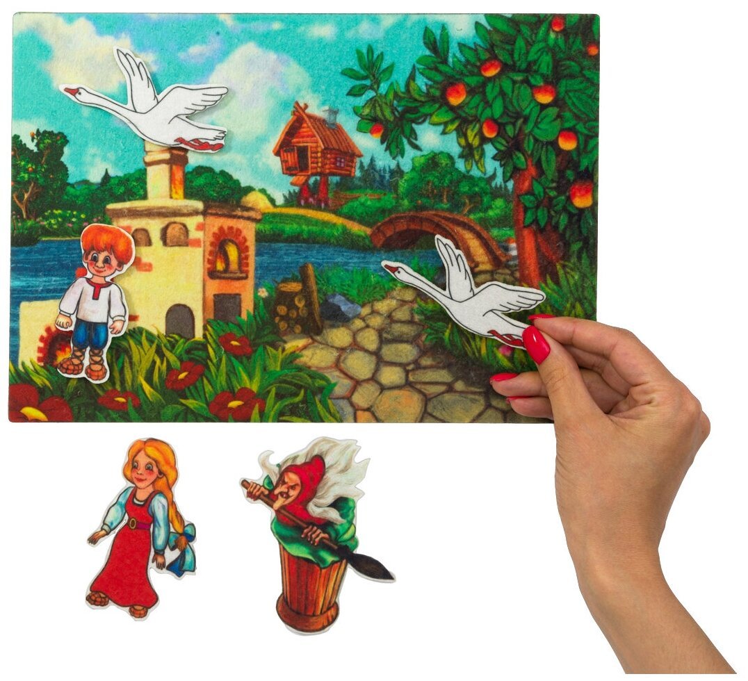 Поделка гуси лебеди