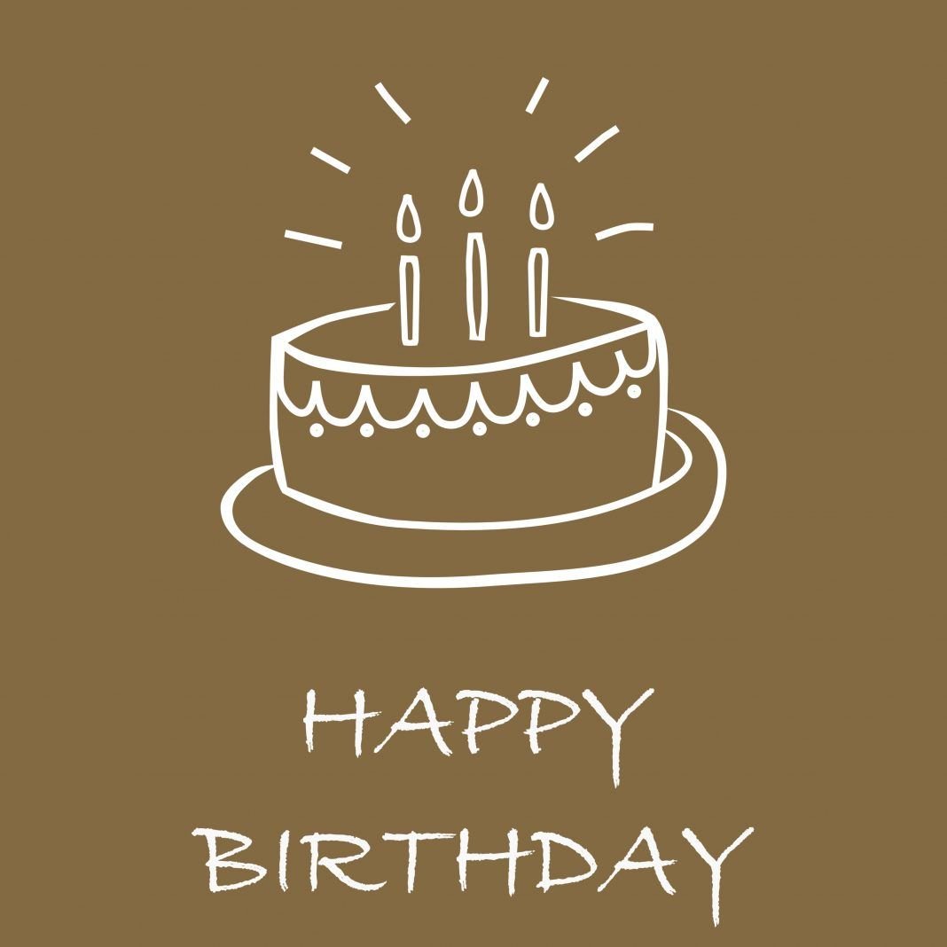 Happy Birthday стильные открытки