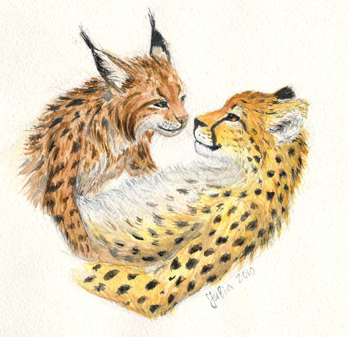 Рысёнок каракал