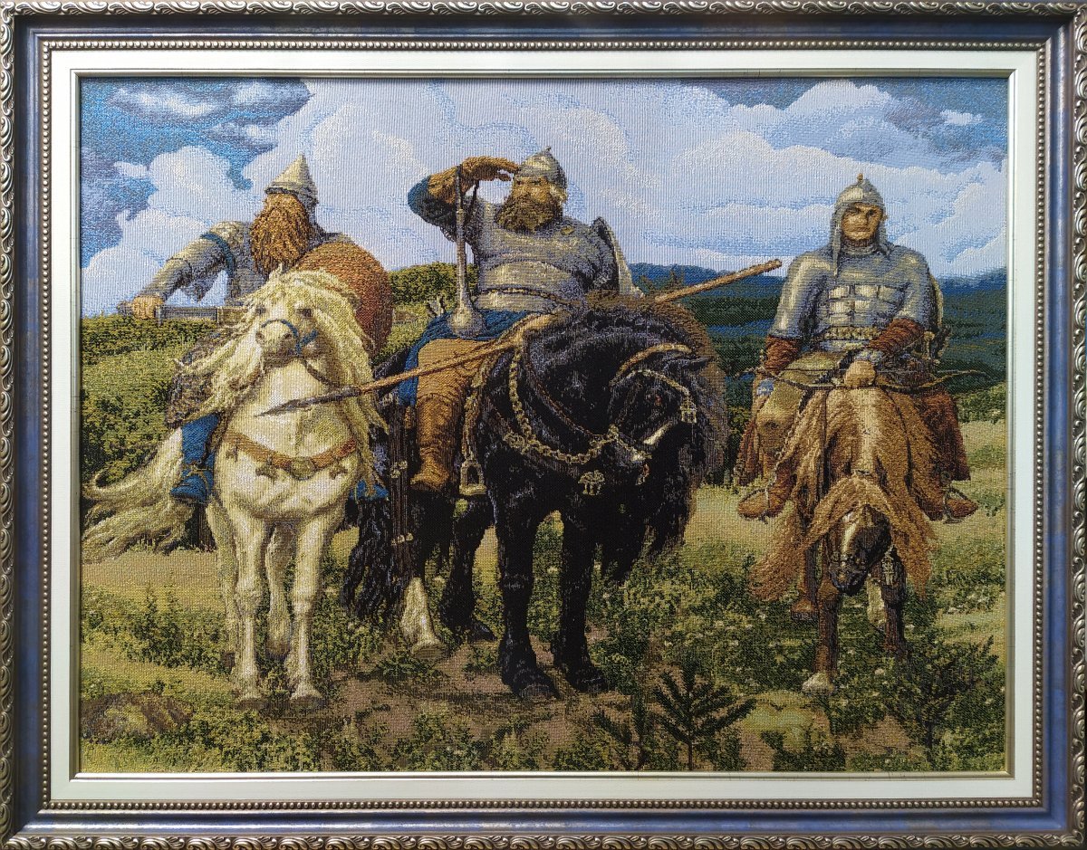 Три богатыря Васнецов
