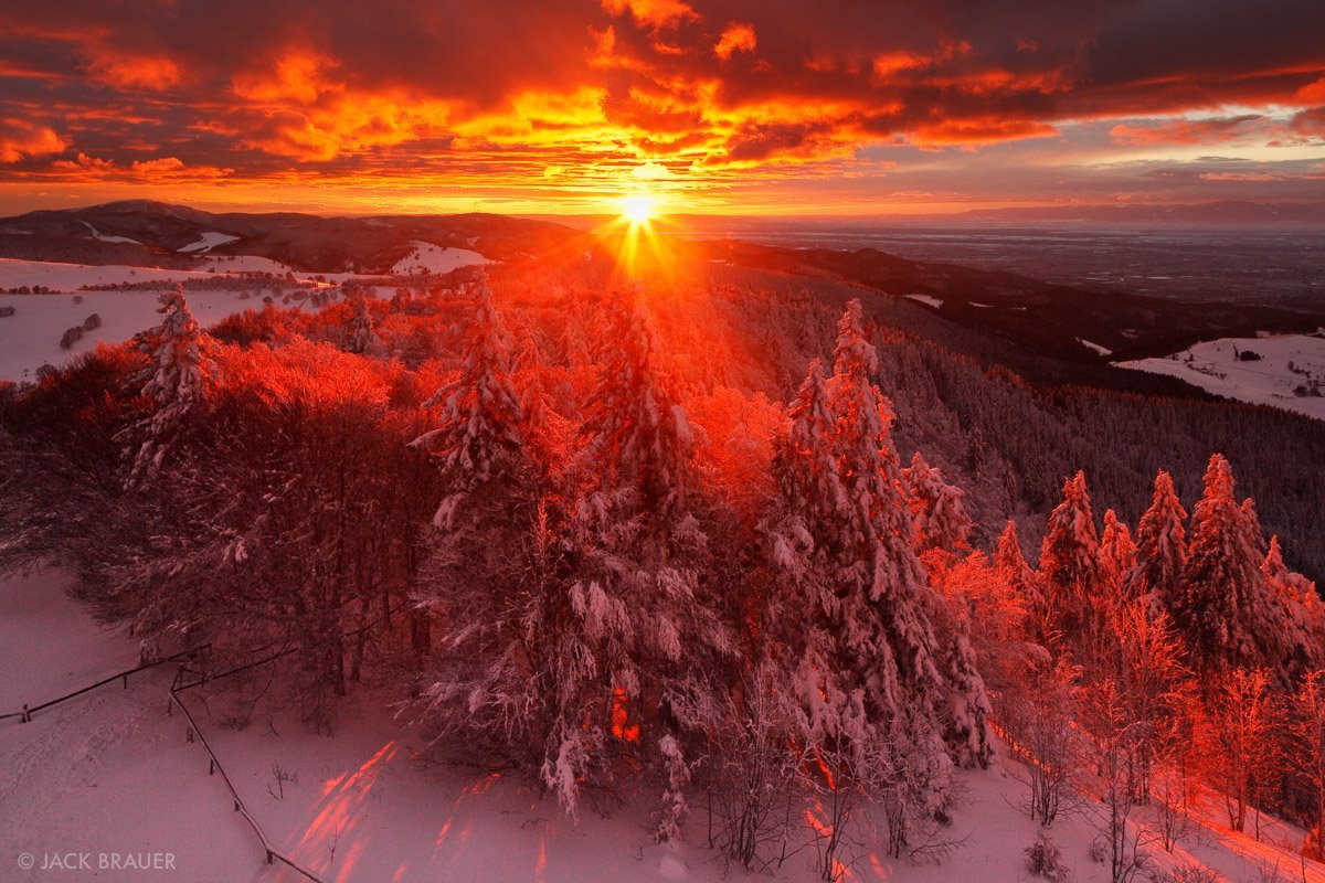 Зимний закат