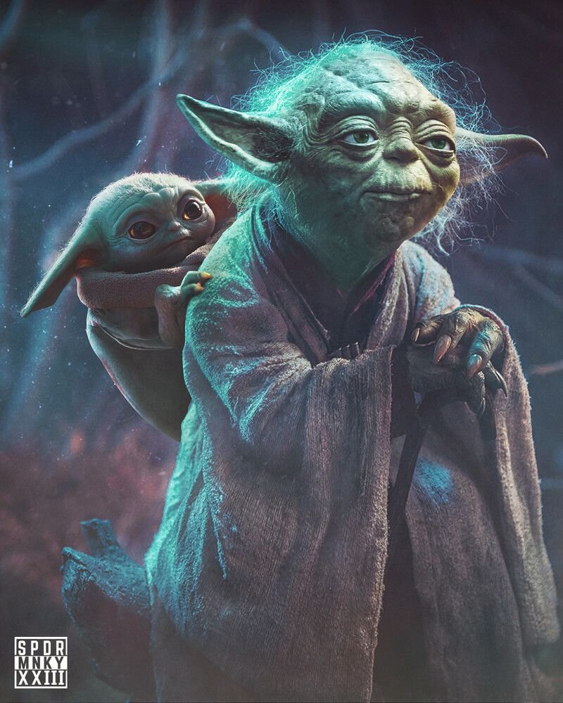 Star Wars бейби йода