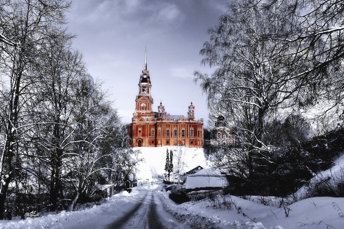 Никольский собор Можайск зима