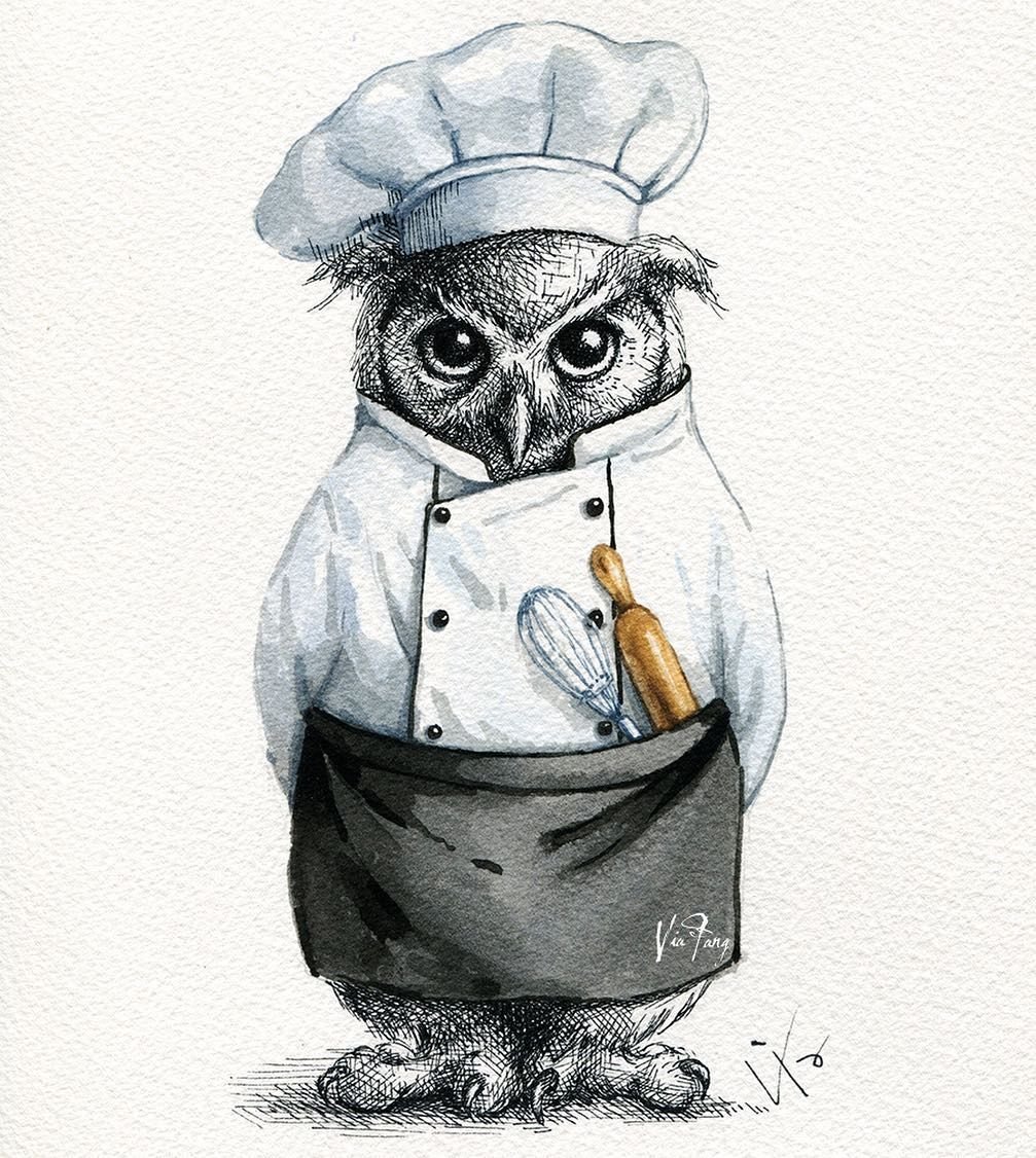 Сова удивление