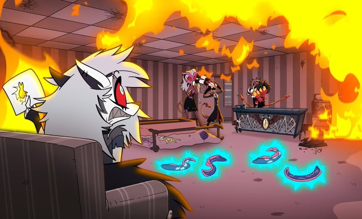 Отель ХАЗБИН Аластор аниме