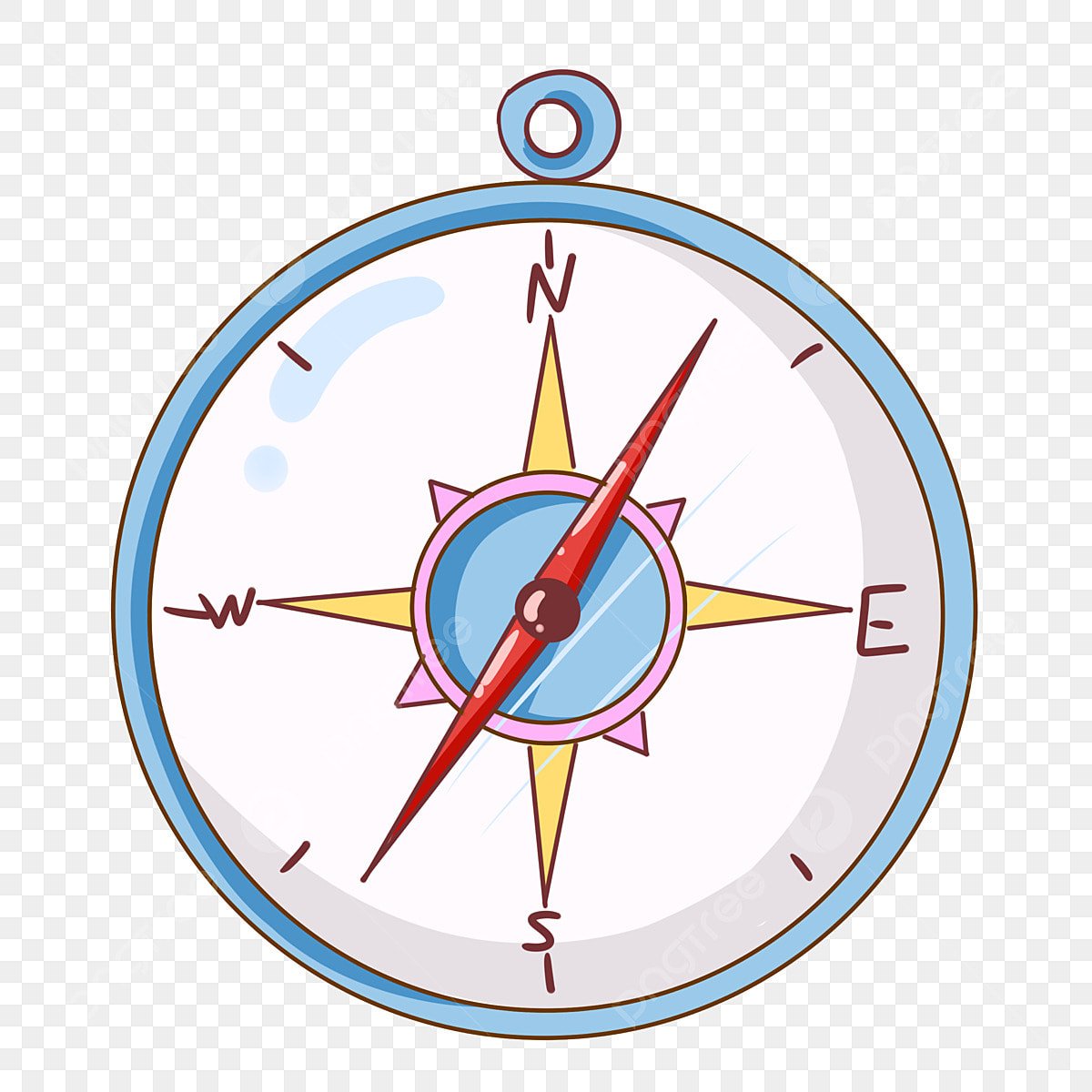 Компас детский рисунок