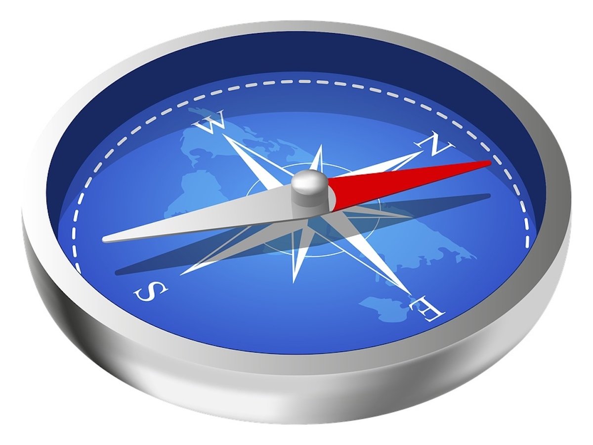 Современный компас