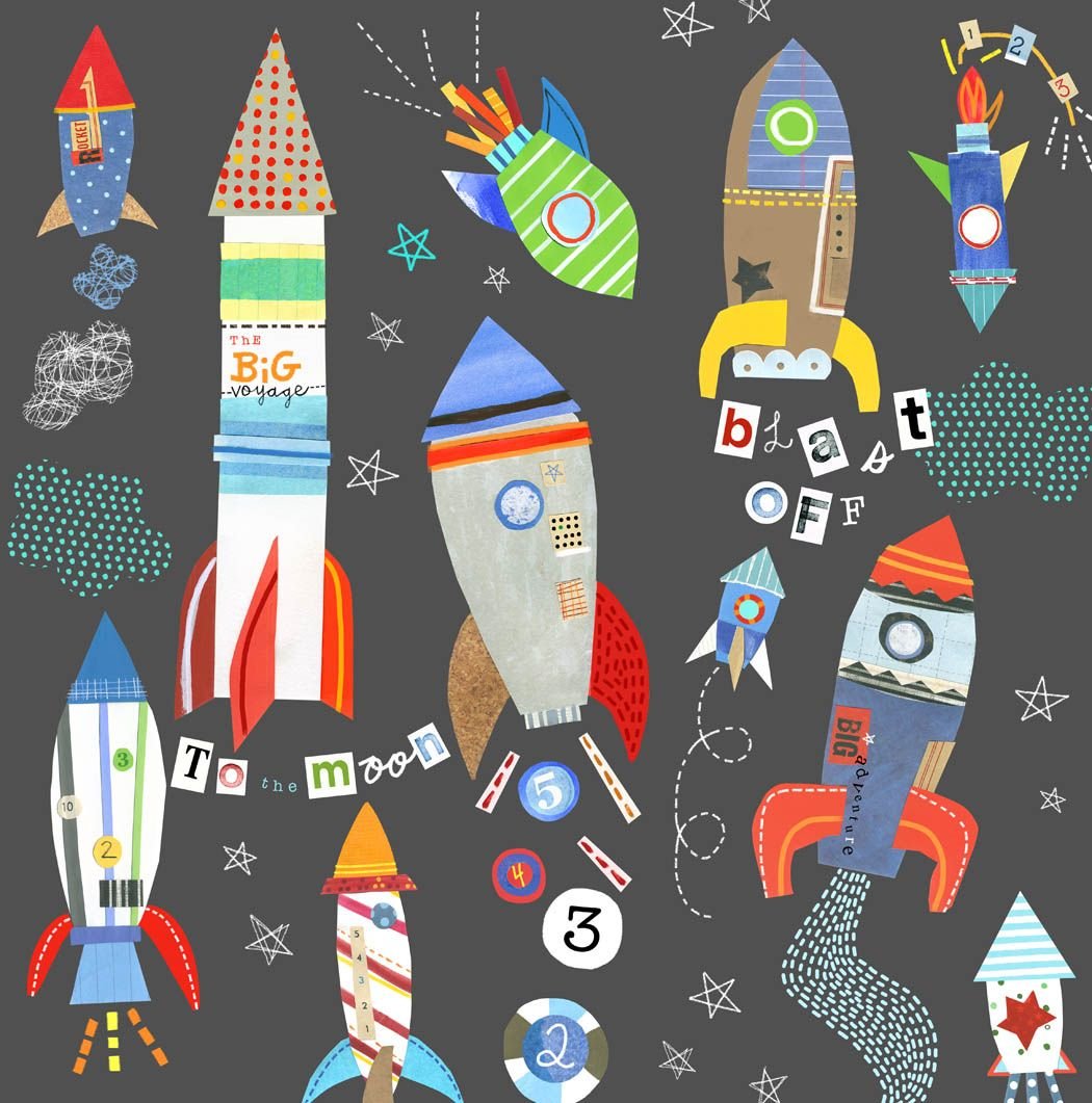 Космические принты для детей