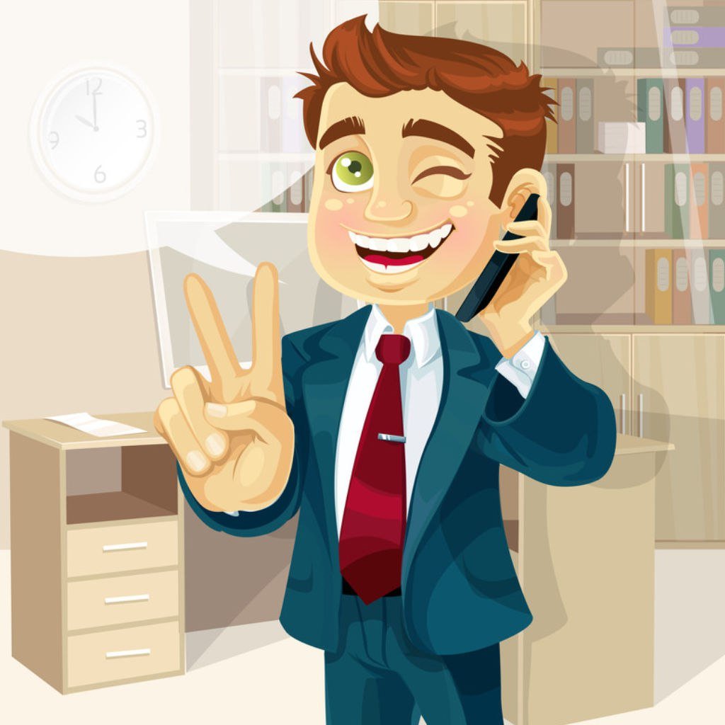 Бизнесмен рисунок для детей