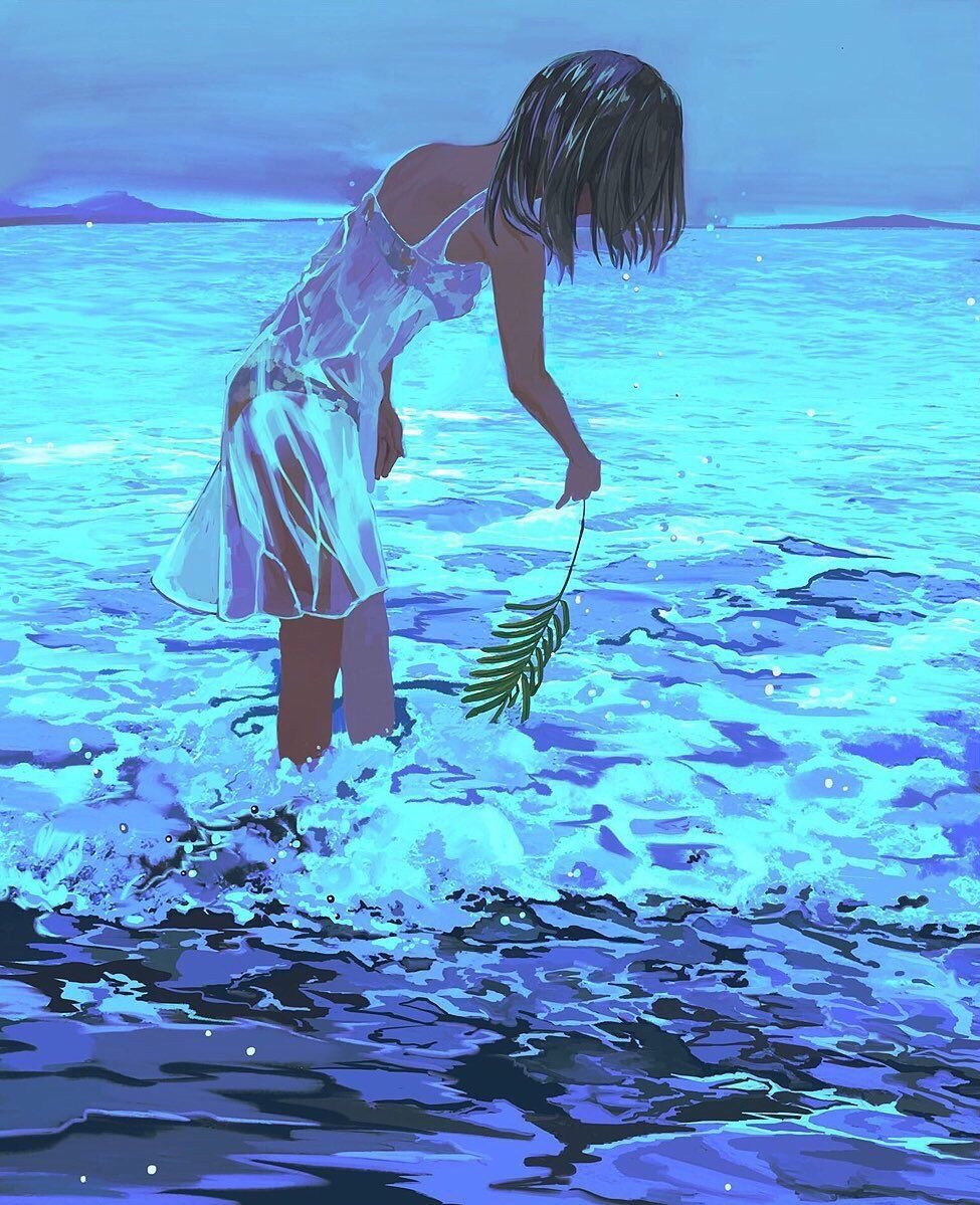 Девочка и море