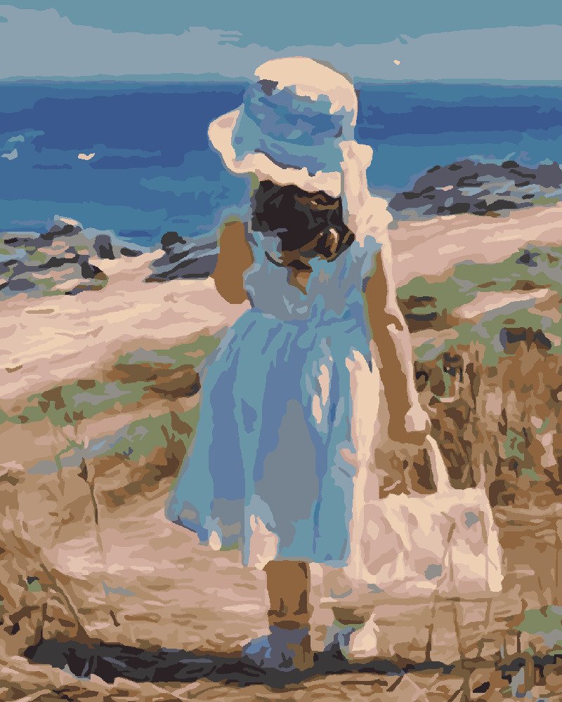 Дети на море