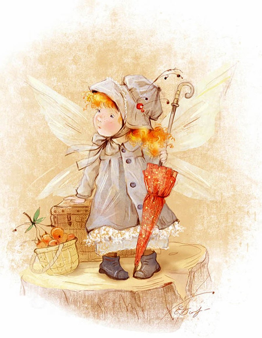 Екатерина бабок иллюстрации феечки