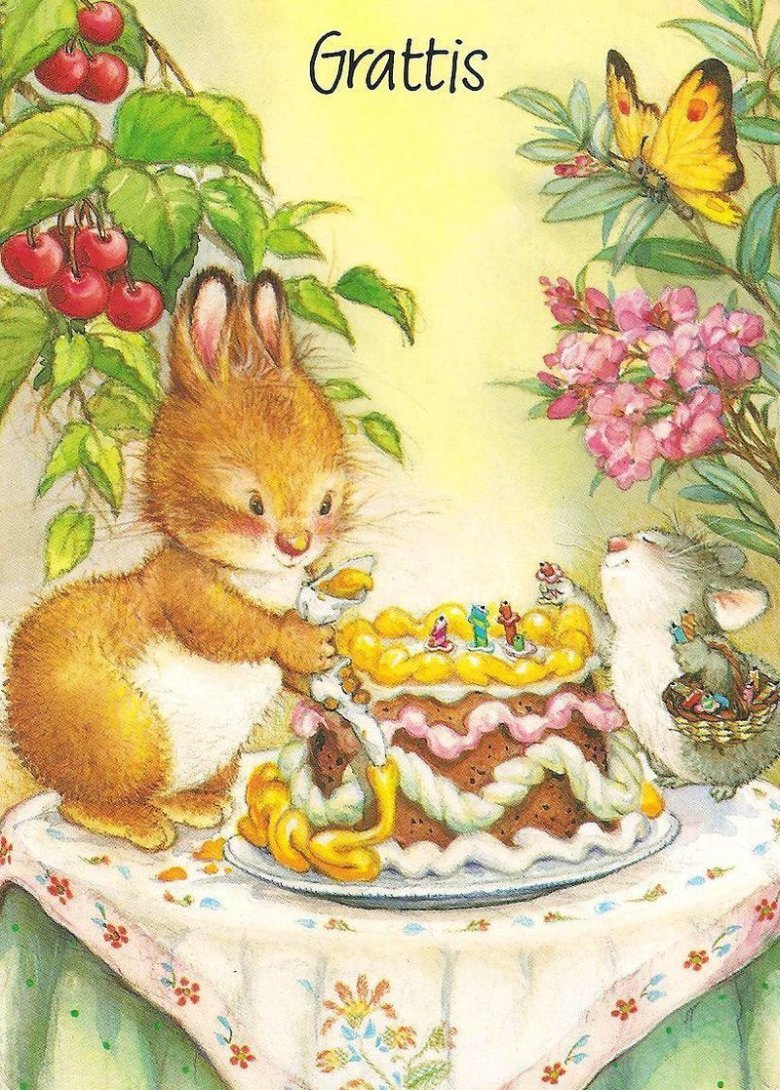 Лизи Мартин открытки животных