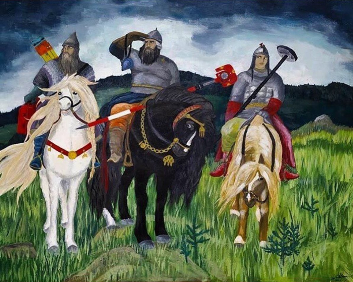 Илья Попович три богатыря