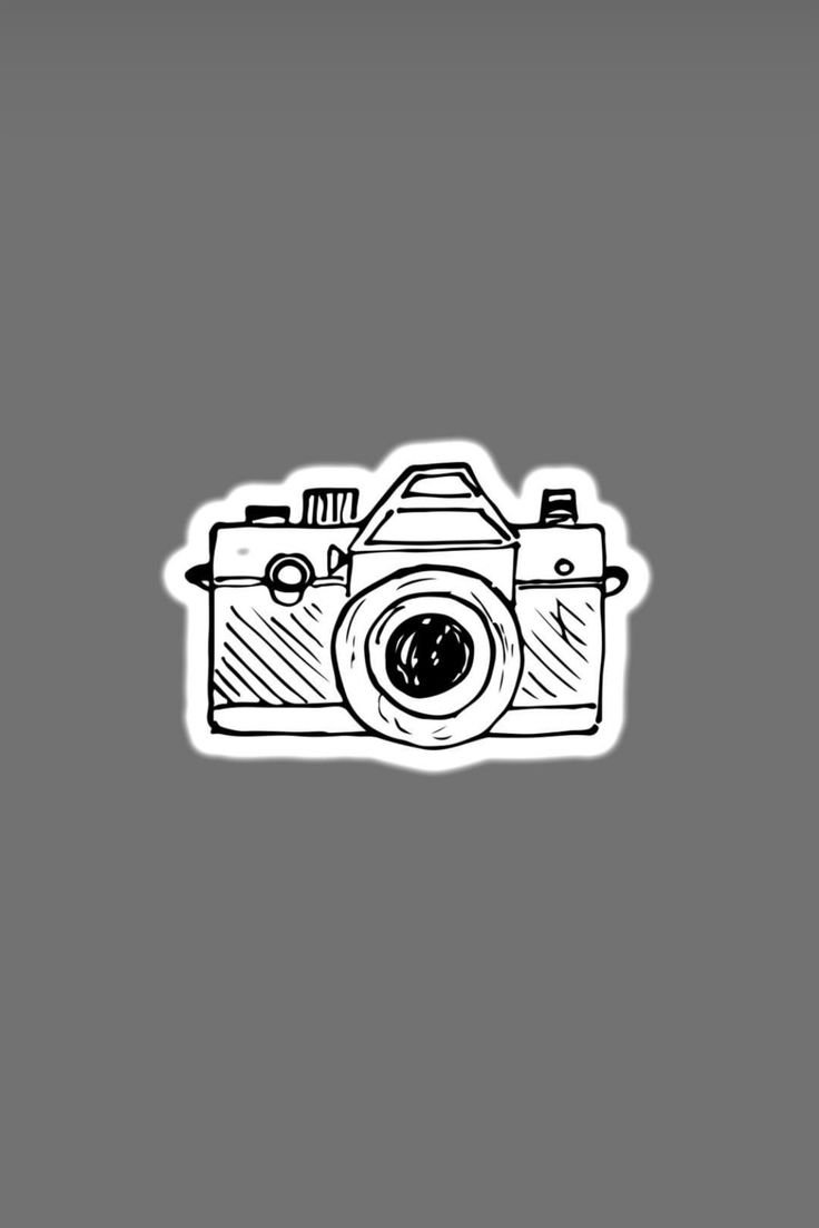 Фотоаппарат рисунок