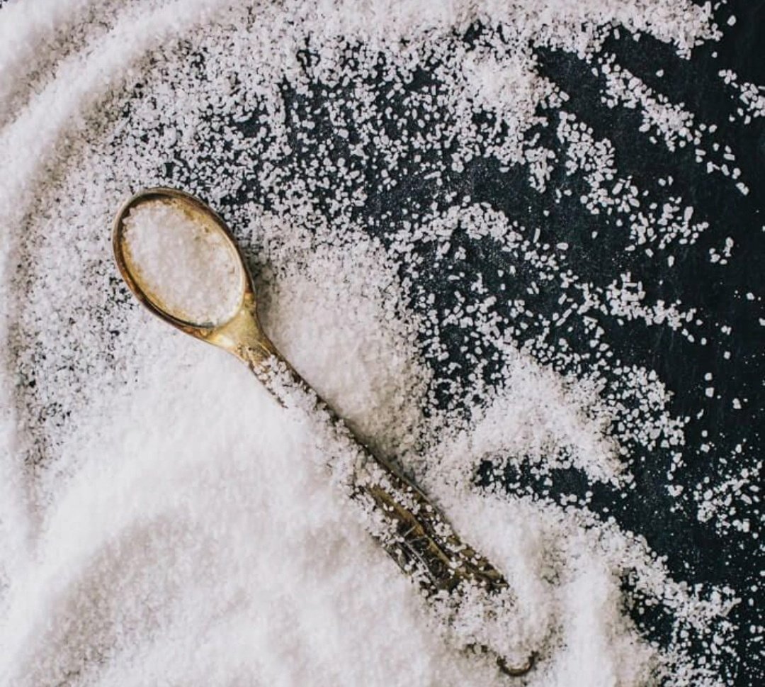 Морская соль фон