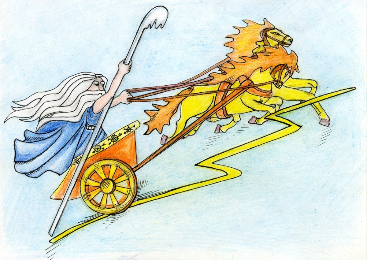 Колесница тату эскиз