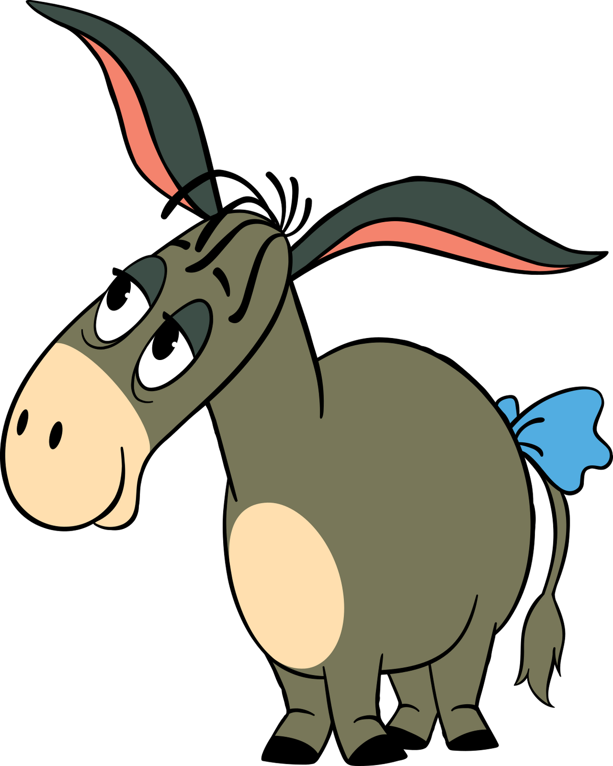 Грустный ослик ИА