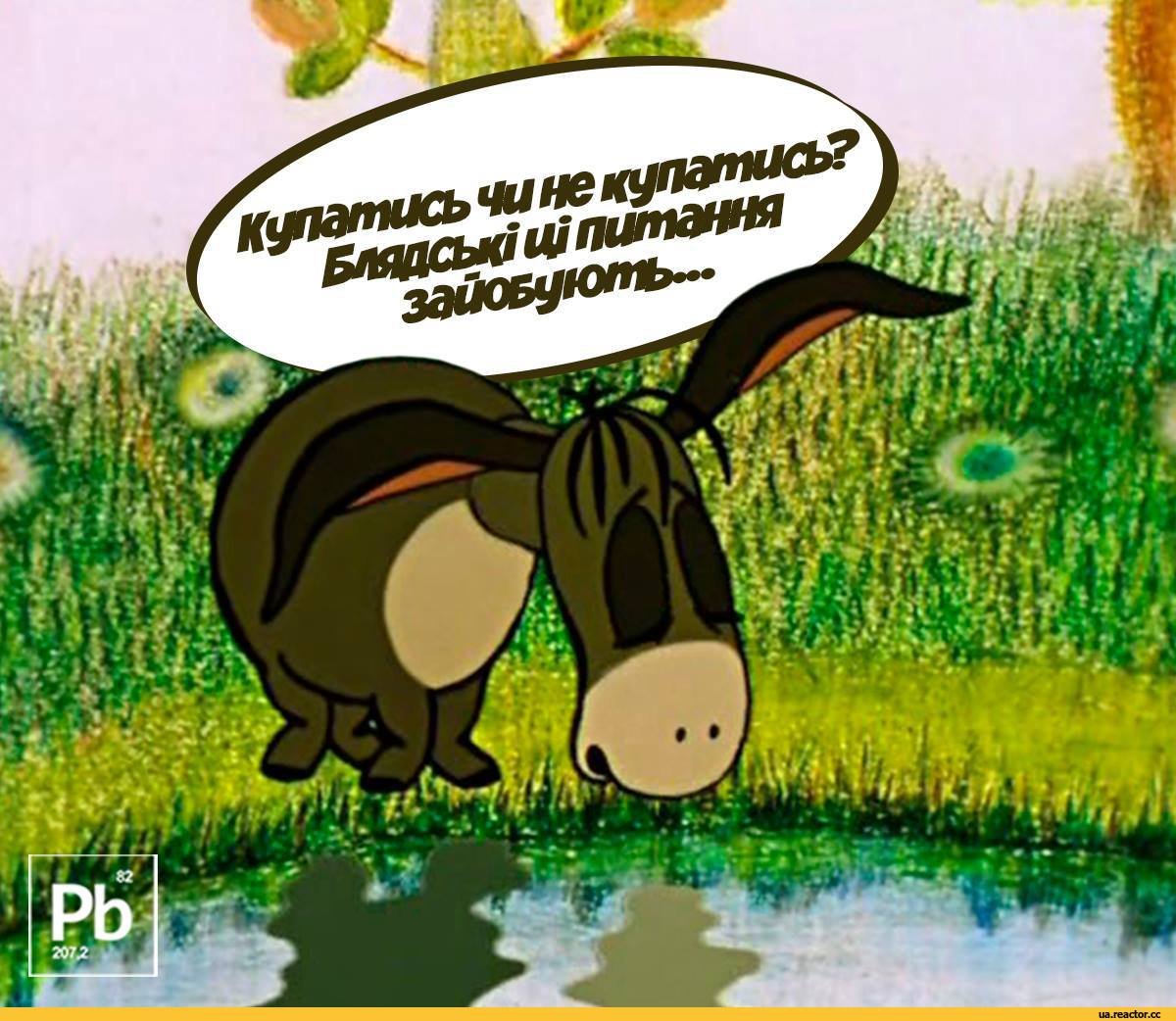 Ослик ИА день рождения